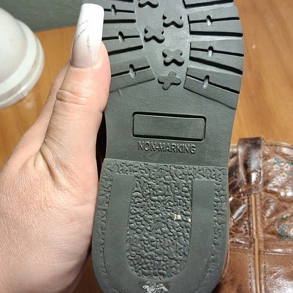 Shyanne Kids Floral Boots Size 7 Toddler - Picture 7 of 10